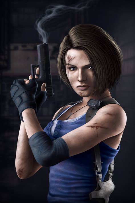 jill valentine fan art|resident evil jill valentine art.